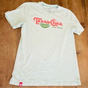 Texas Chica Tee Shirt Texas Chica Con Lima Large